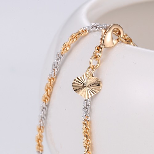 9ct white yellow gold - &,