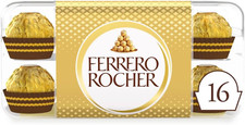 Ferrero Rocher Pralines Large Chocolate Box Covered in Milk and Nuts