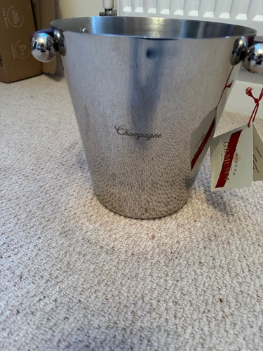 Champagne ice bucket with - champagne,