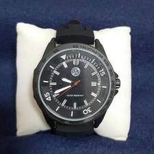 Volkswagen analog watch black - volkswagen,