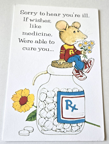 Vintage greeting card get - greeting,