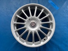 Rover 25/45 & MG ZR/ZS 17" Straight 15 Spoke Alloy Wheel (RRC001500MNH) Silver