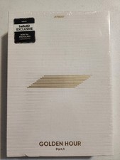 Golden Hour Part 1 by Ateez (CD Box Set) KPOP (White)