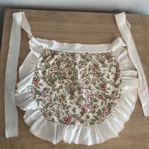 Vintage floral cotton half - vintage,
