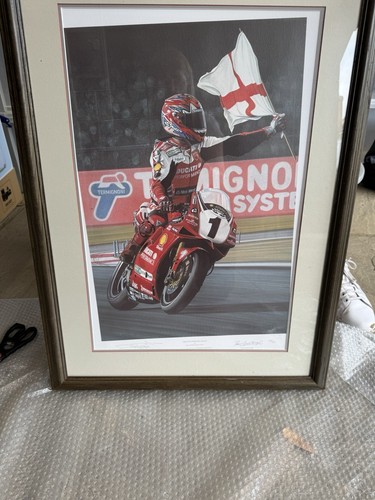 Carl fogarty signed - fogarty,
