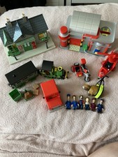 Postman Pat Bundle inc Van, Sorting Office, Greendale Rocket Train &  6 figures