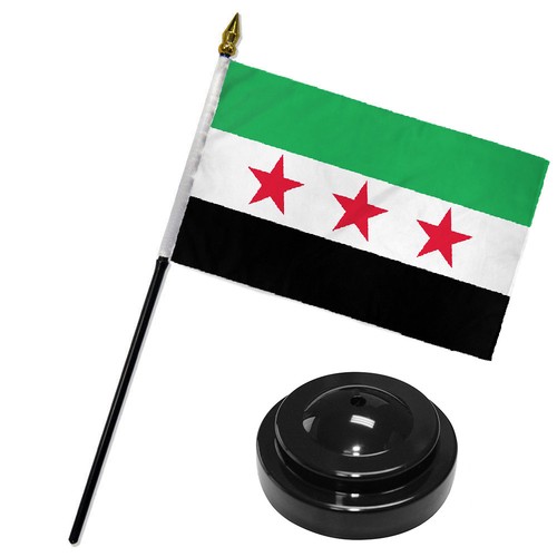 Syrian republic flag - republic, 4"x6"