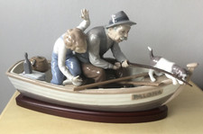 LLADRO FISHING WITH GRAMPS No