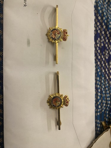 Tie clips police spanish - clips,