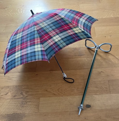 Vintage shooting stick seat - vintage,