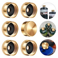 6pcs Solid Brass Cap for
