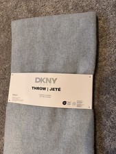 DKNY Light Aqua Patterned