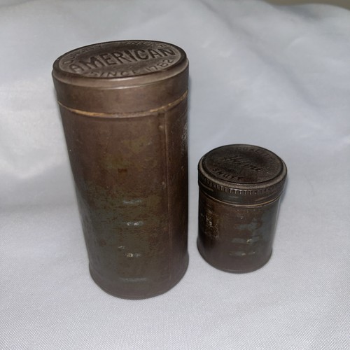 American quality snuff tin - snuff,