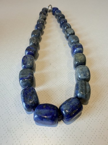 Lapis lazuli chunky necklace - lapis,