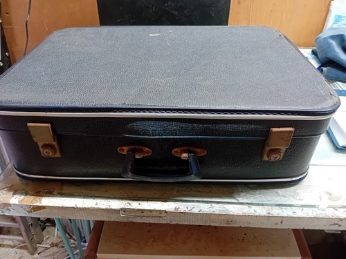 Vintage suitcase - vintage,
