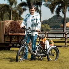 HOT 20" Electric Tricycle Fafrees Folding Trike3 Wheel E-Bikes  21AH  F20 Mate