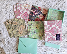 Part Set 13 Liberty Blank Notecards /Greeting Cards  - Liberty Art Fabric Design
