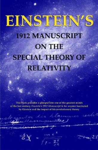 Einstein 1912 manuscript on - 1912,