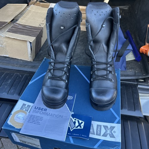 Haix climber black - black, leather