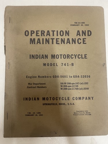 1942 1485 indian 741 - tm-10-1485,