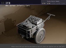 WW2 IF8 German Infantry Cart -