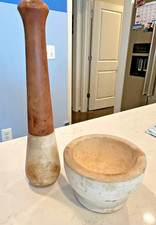 Antique Ashworth mortar bowl