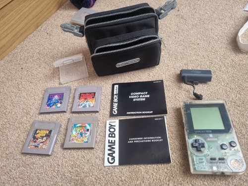 Nintendo game boy pocket - boy, clear