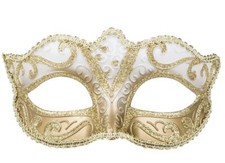 Gold Venice Felina Eye Mask