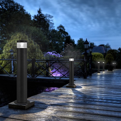 Modern led bollard garden lamp - led,