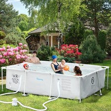 Garden Steel Frame Swimming