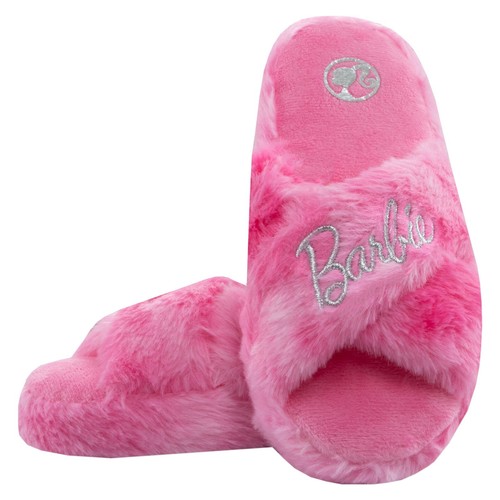 Barbie fluffy slippers girls - barbie,