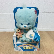 2005 Jakks Care Bear Cubs Bedtime Bear Soft Toy Plush in Original Box