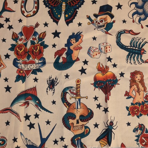 Alexander henry fabric tattoo - alexander,
