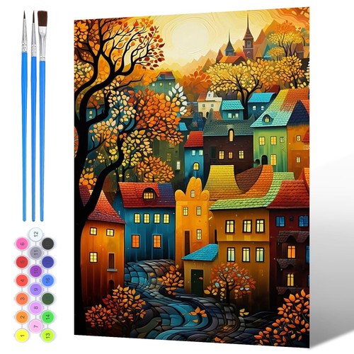 Painting numbers house for - by,