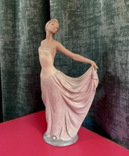 Lladro Lady Dancing Porcelain