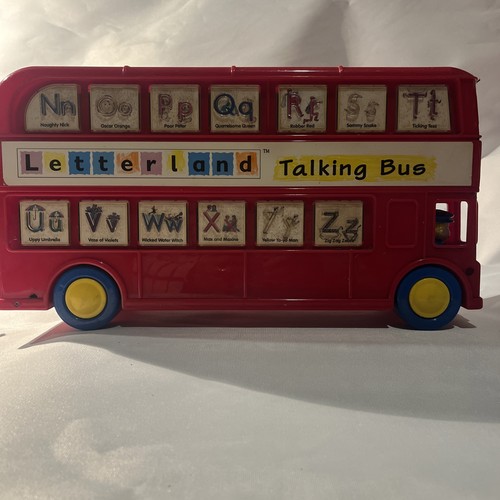 Letterland talking bus - talking, vintage
