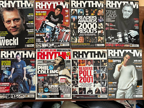 Rhythm magazine dave weckl - rhythm,
