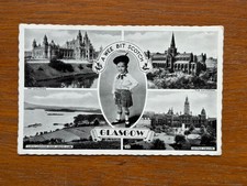 Vintage 1962 Glasgow Postcard