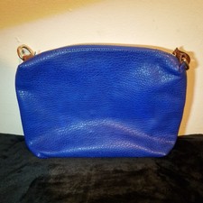 Cobalt Blue Faux Leather