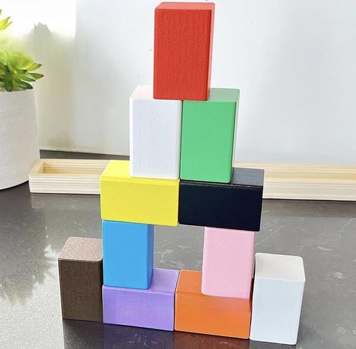 Wooden pen holder with cups - wooden,