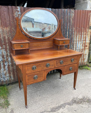 Edwardian Inlaid Mahogany