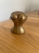 brass match box holder, womens