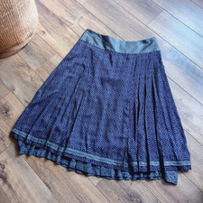 SANDWICH Size 40 12 UK Lined Summer Skirt 32" W28"L Skater Y2K Flippy