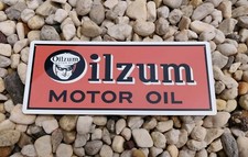 Oilzum Metal Sign Motor oil
