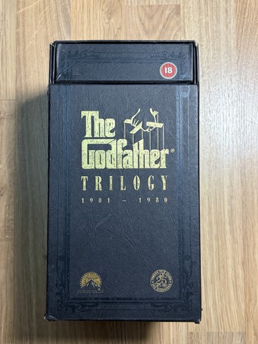 The godfather trilogy vhs 25th - godfather,