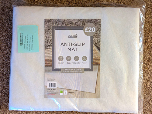 Dunelm anti slip mat - dunelm, x