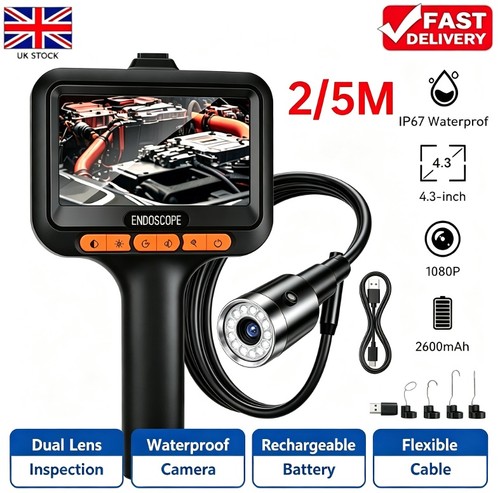 Industrial endoscope - 4.3'',
