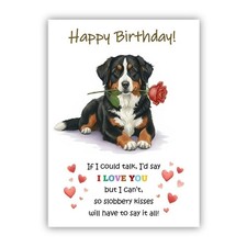 Birthday Card from the Dog