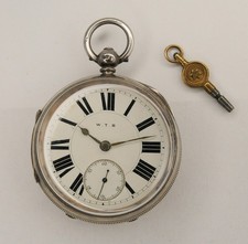 Antique Large Silver Swiss