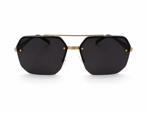 Geometric sunglasses black - geometric,
